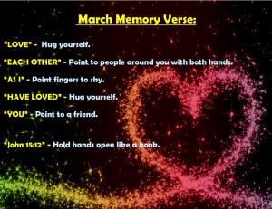 March 2015 Memory Verse Motions - Blog